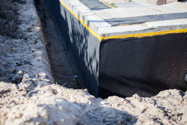 Professional Emergency Waterproofing technician working in Waynesfield, OH